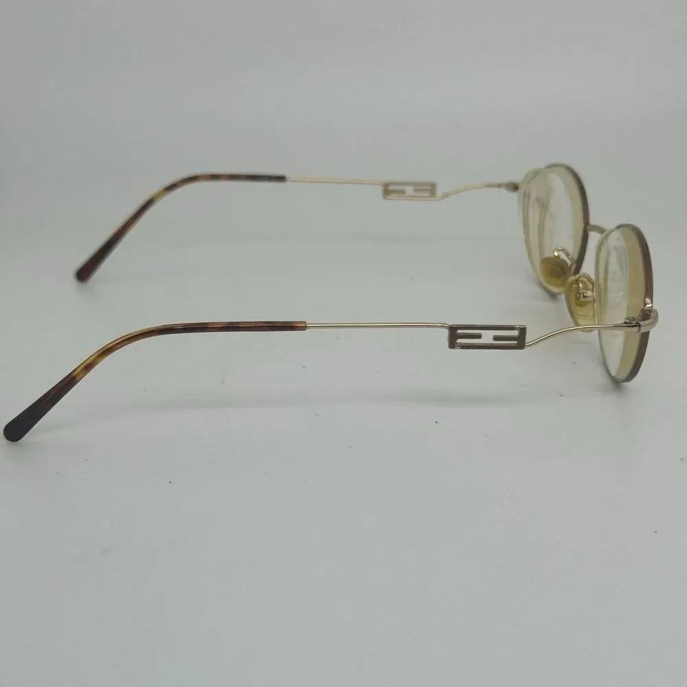 Fendi Eyeglasses Frames Womens Brown Mocha‎ Gold F55 H13787